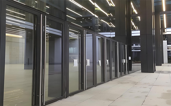 陕西玻璃地弹门